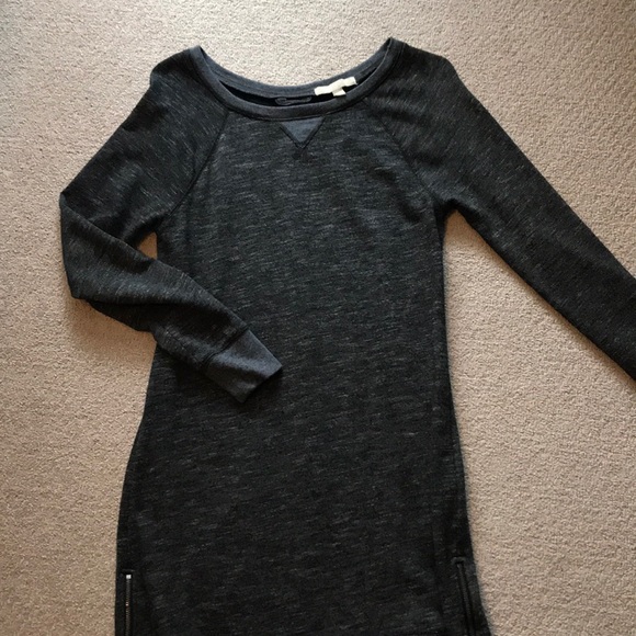 Banana Republic Grey Sweatshirt Dress 